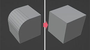 blender bevel reset