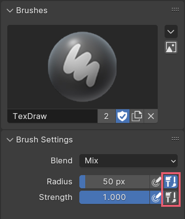 Blender Brush Use Unified